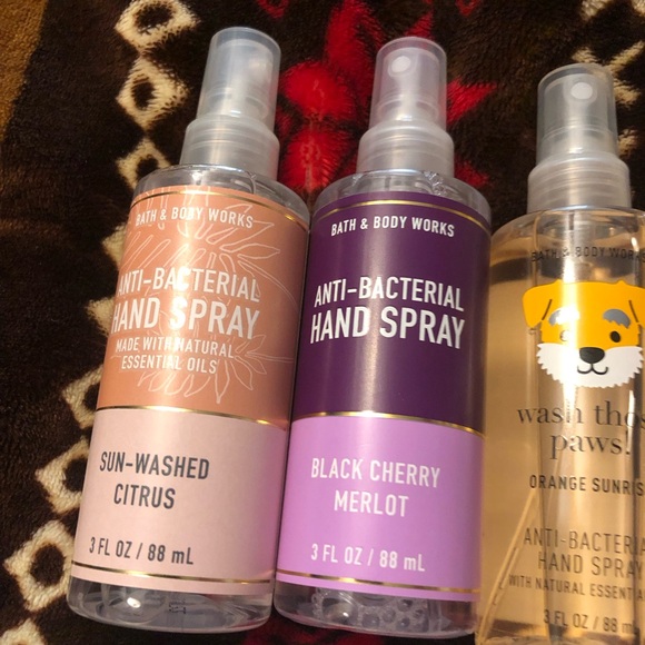 NWT Bath & Body Works 7 Pc Hand Spray 3 OZ Each - Picture 4 of 7